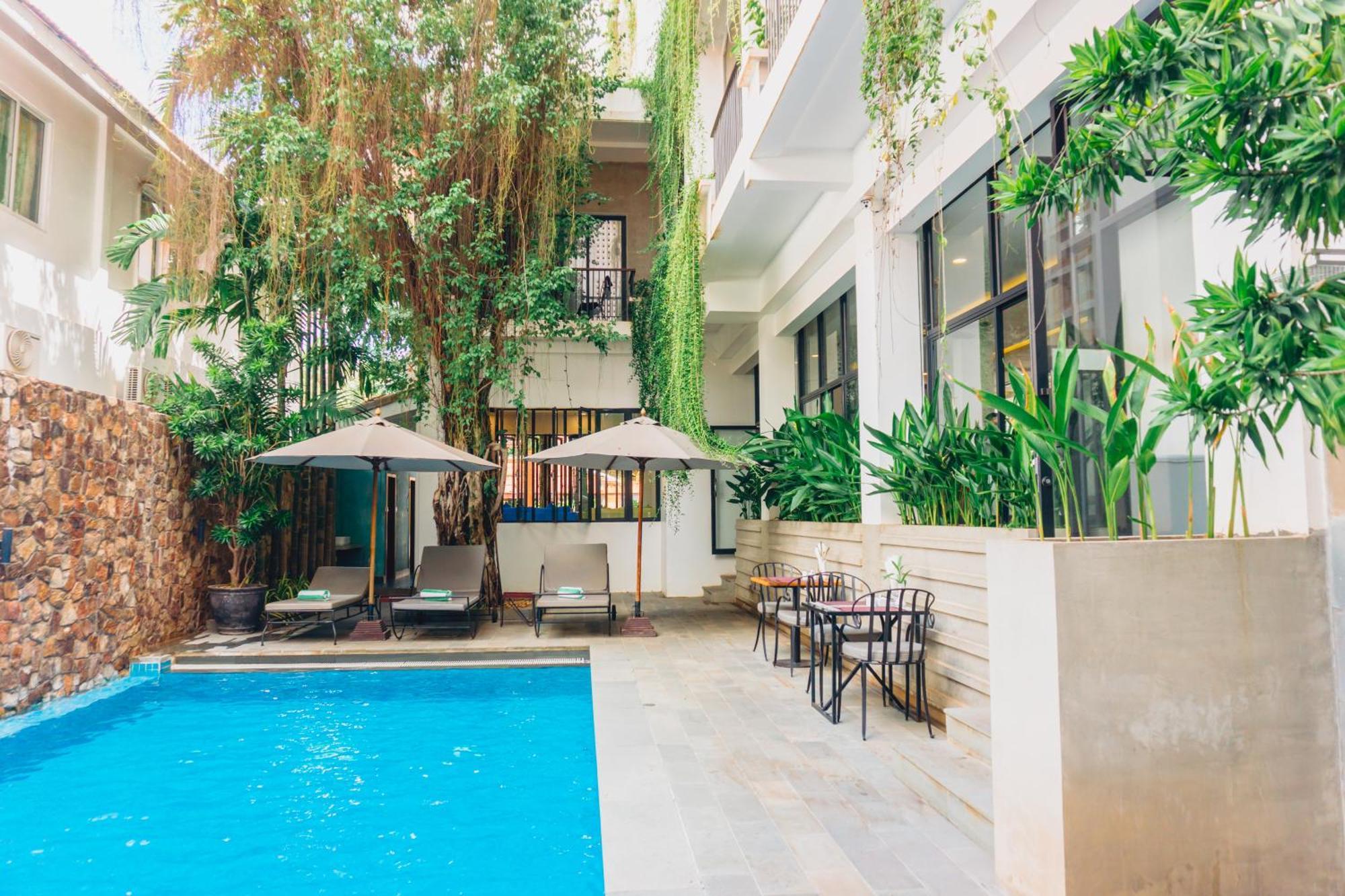 Angkor Aurora Hotel Sziemreap Kültér fotó