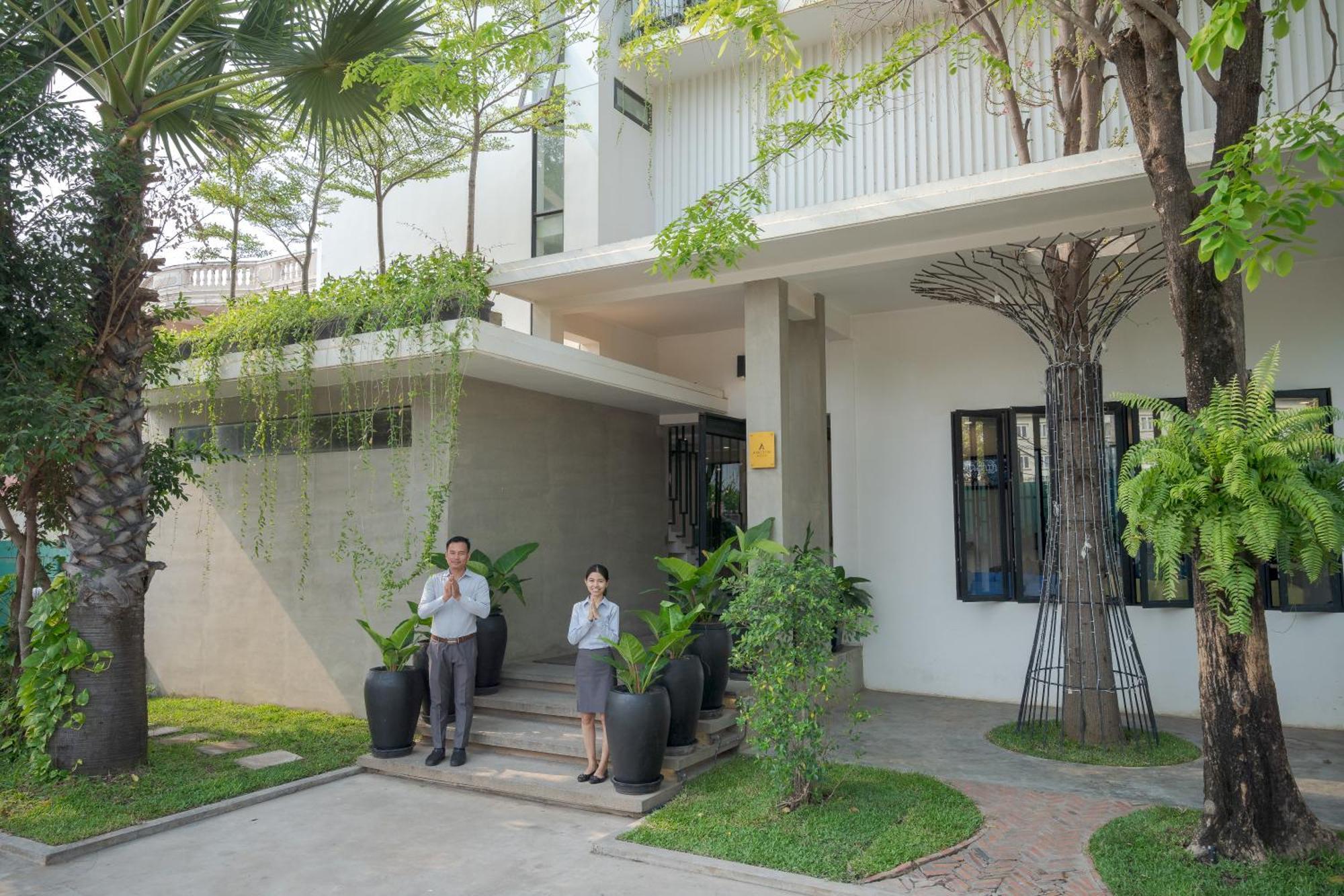 Angkor Aurora Hotel Sziemreap Kültér fotó
