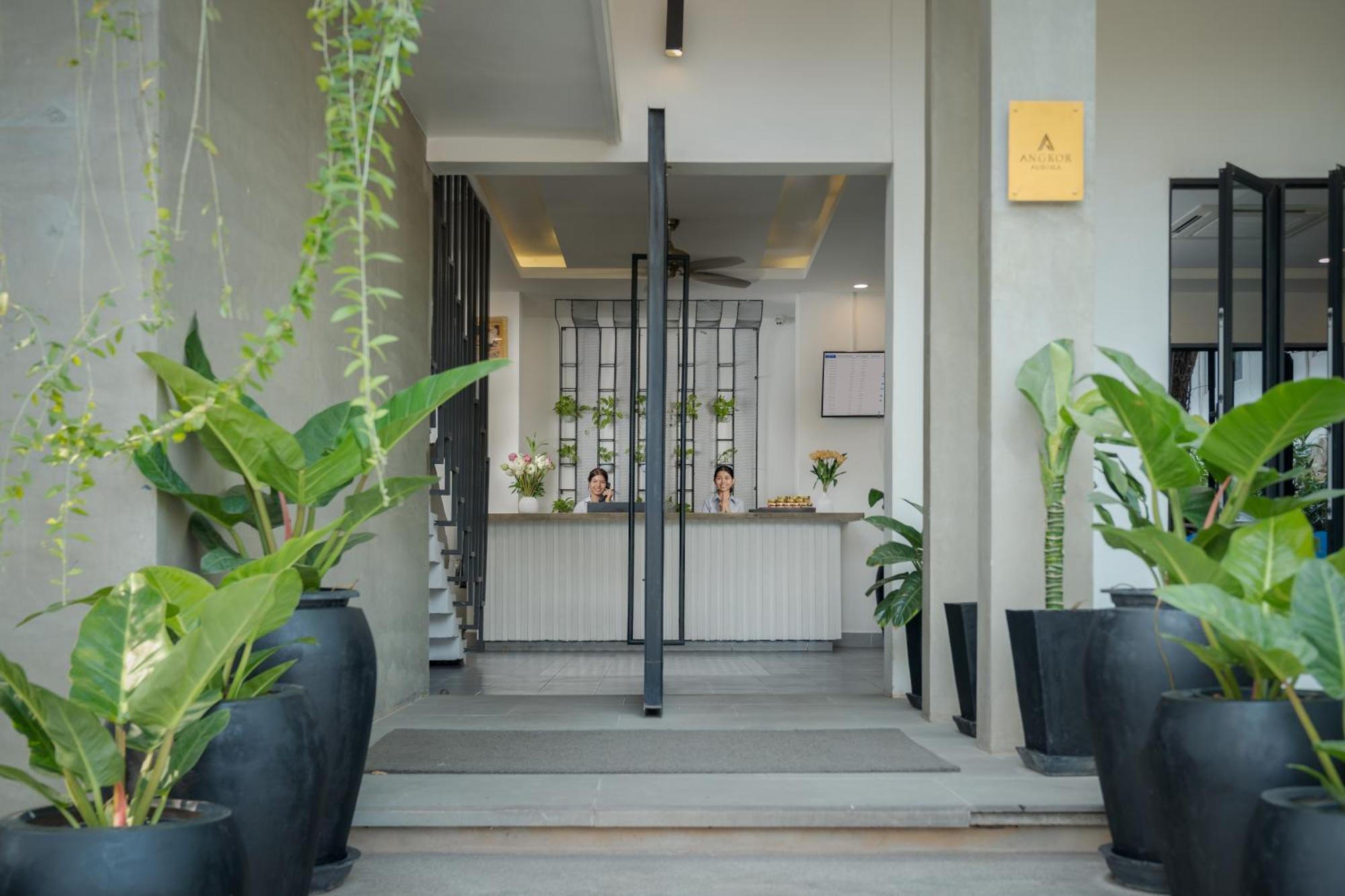 Angkor Aurora Hotel Sziemreap Kültér fotó